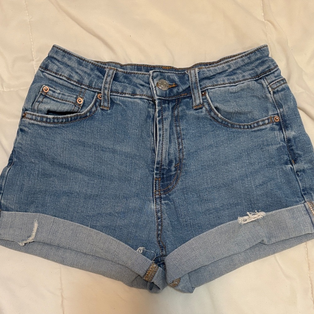 Denim Blue Women's Shorts